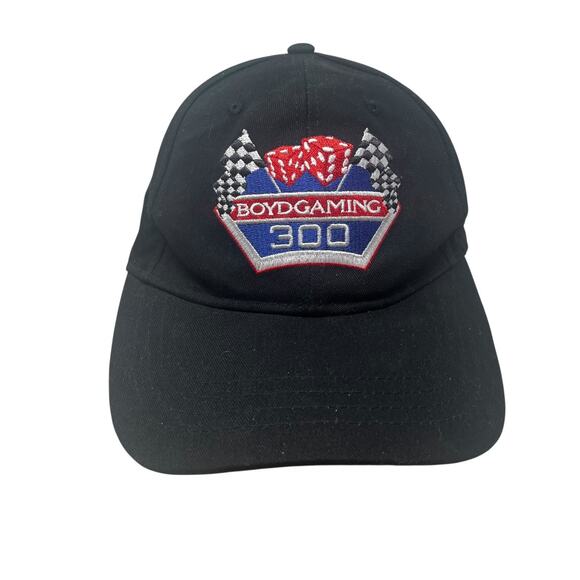 Boyd Gaming 300 NASCAR Racing Hat Mens One SIze Black Embroidered Baseball Cap - Picture 1 of 9